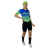 Macaquinho Feminino Horse Power Ciclismo Slim FB 12